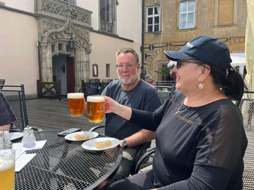 From Prague: Hike, Castle and Brewery in Bohemian Paradise - Walking the Prachov Rocks labyrinth