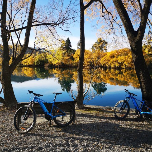 From Queenstown: 'Valley of the Vines' Wine and Bike Tour - From Queenstown to gold-mining Arrowtown