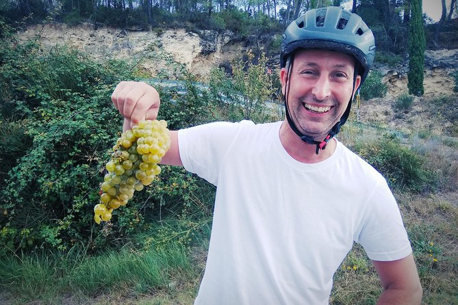 From Sitges: Bike Tour and Winery Visit with Free Hotel Pick Up. - Inside Caves Romagosa Torne With Montse
