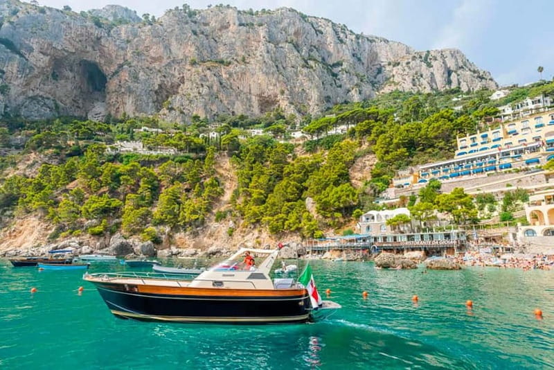 From Sorrento: Capri Boat Cruise with Swimming and Prosecco - Starting in Sorrento or nearby towns