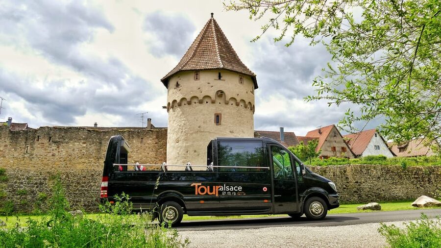 From Strasbourg: Medieval Villages & Wine Tasting Day Trip - Bergheim sets the tone