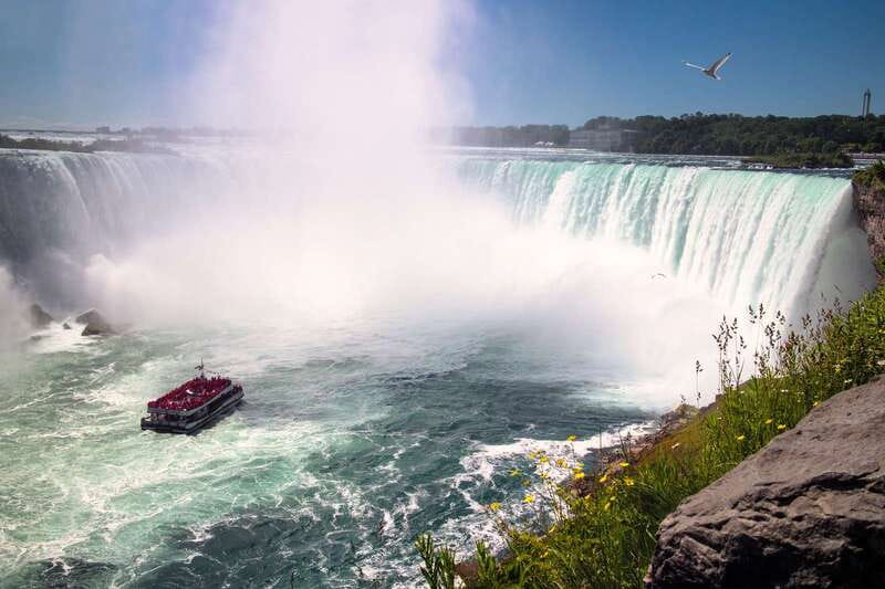 From Toronto: Niagara Falls Full-Day Bus Tour & Winery Stop - The Niagara Whirlpool and Floral Clock
