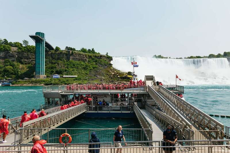 From Toronto: Niagara Falls + Winery, Cruise, & Lunch Option - Journey Behind the Falls is the winter alternative