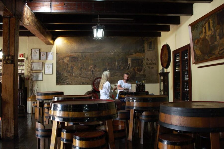Funchal: H.M. Borges Winery Guided Tour with Wine Tasting - The Max Römer tasting room