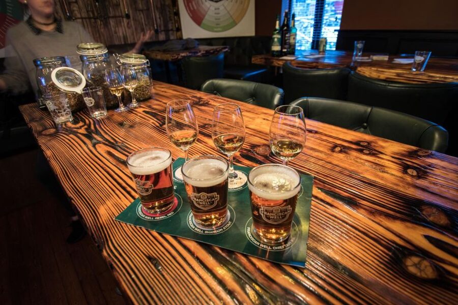 Gdansk: Polish Beer Tasting Tour - The first stop: a stylish pub and a familiar Polish beer
