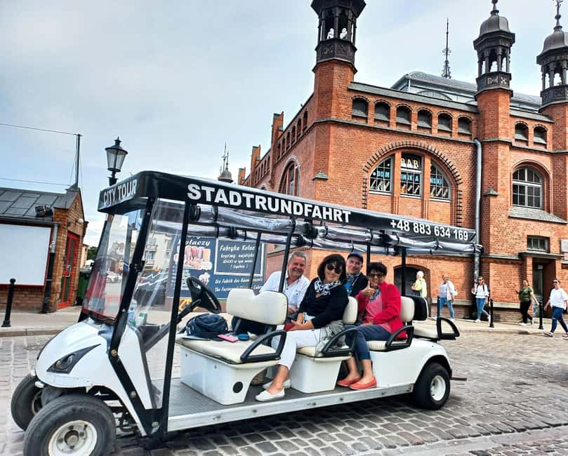Gdansk: Top Unlimited Beer & Highlights Tour by Golf Buggy - Unlimited beer, with a practical catch