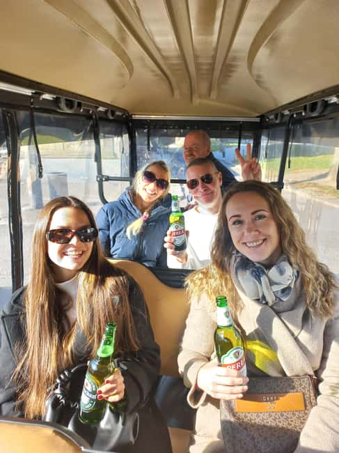 Gdansk: Top Unlimited Beer & Highlights Tour by Golf Buggy - St. Mary’s Basilica and the scale of old Gdańsk