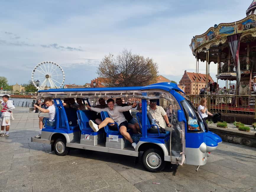 Gdansk:UNLIMITED beer incl. City Tour By Golf Cart - From the Highland Gate to the Golden Gate