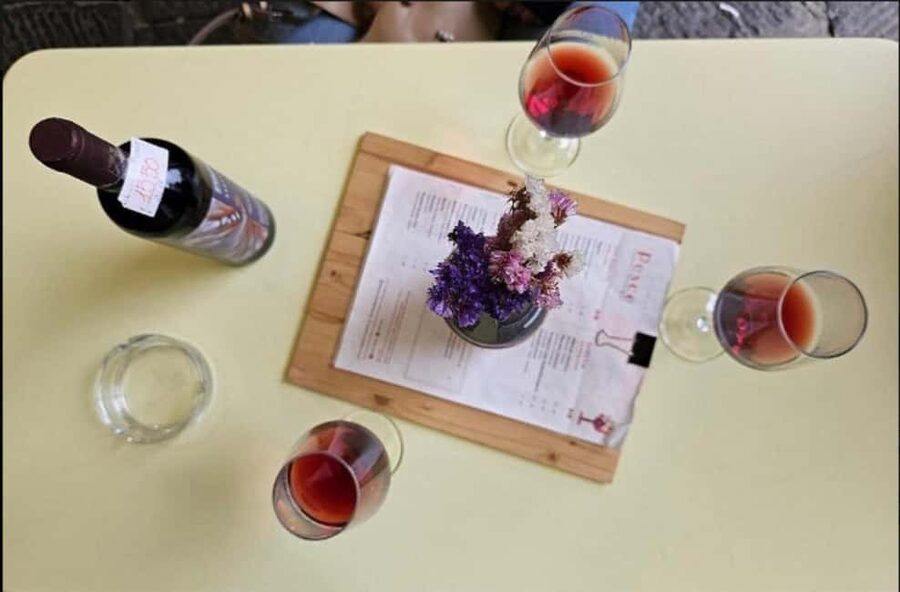Genoa: Food and Wine Tasting Walking Tour - Two Ligurian wines at the local bar
