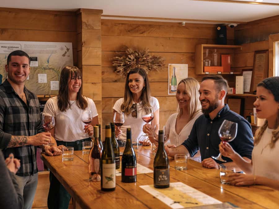 Gourmet Food and Wine Tour with Lunch and Wine Tastings - Gibbston and the underground wine cave