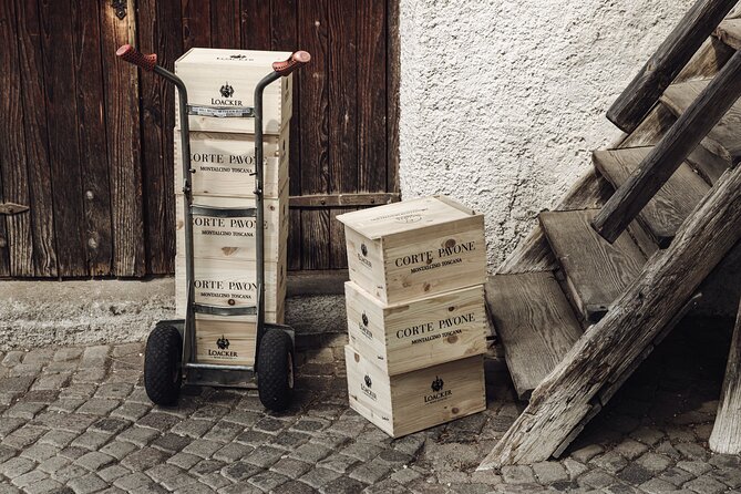 Guided winery tour with tasting in Bolzano at the SKYWINE PAVILLON - Starting at Weingut Loacker in Bolzano