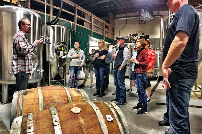 Half-Day Anchorage Craft Brewery Tour and Tastings - The second stop: beer with a proper bite to eat