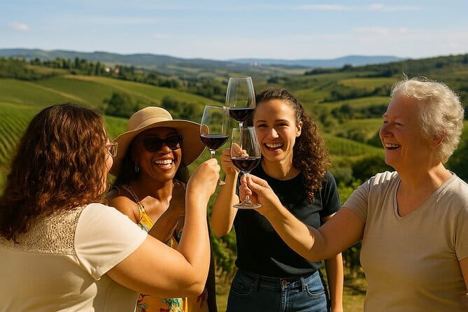 Half day Chianti Vineyard Escape from Florence with Wine Tastings - The coach, group size, and pace