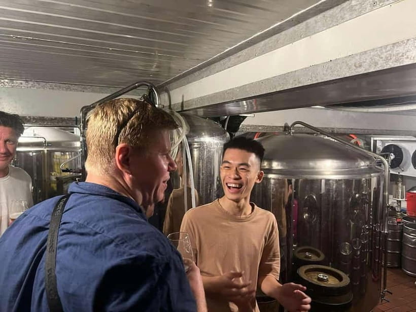 Ho Chi Minh City: Craft Beer and Local Food Tour by Scooter - Rain, traffic, and comfort on the scooter