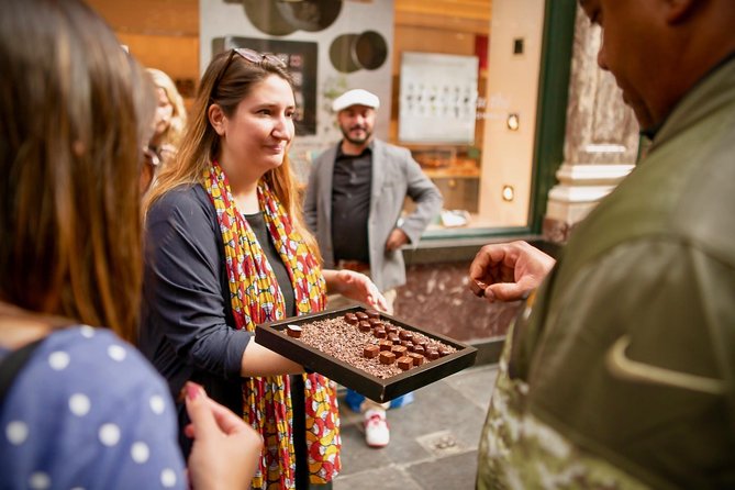 Hungry Mary's Famous Beer and Chocolate Tour in Brussels - Guild-house food, fries, and more beer