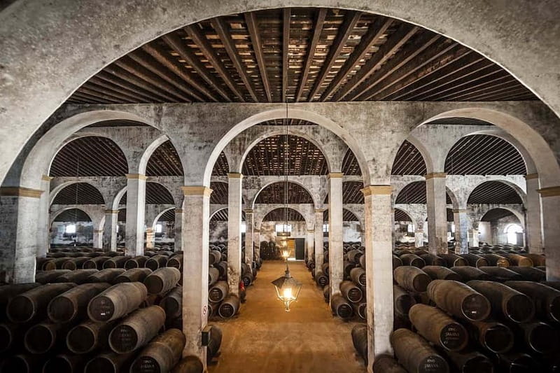 Jerez: 1.5-Hour Sherry Winery and Tasting Tour - Arriving at the Manuel María González entrance