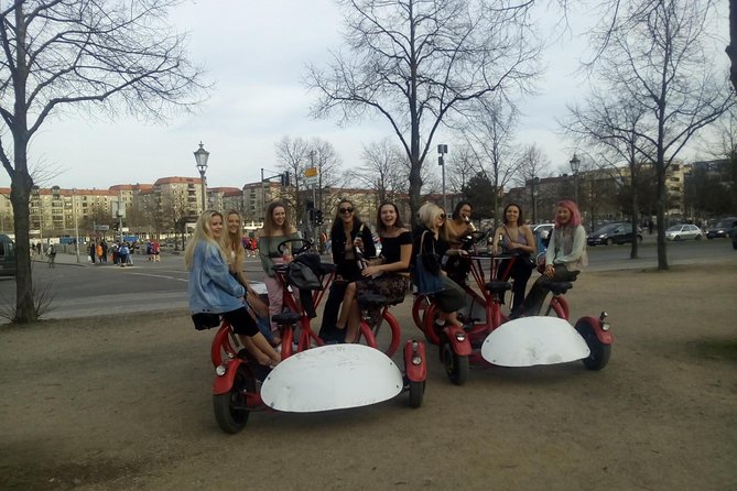 Jetbike Berlin fun bike beer bike - Potsdamer Platz, where old and new Berlin meet
