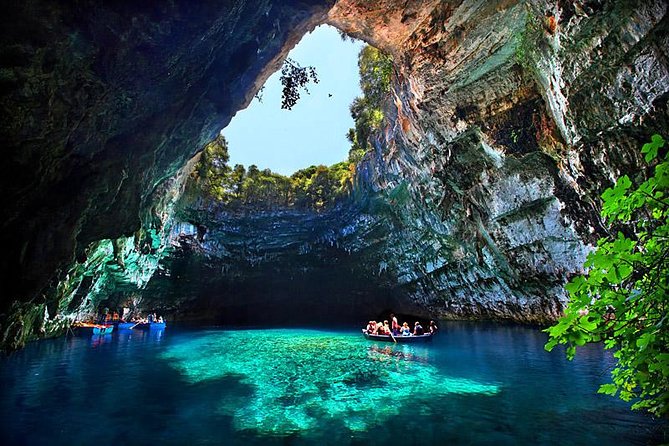 Kefalonia Island Bus Tour- Wine Tasting, Melissani & Fiscardo - St Gerasimos Monastery in the Omala Valley