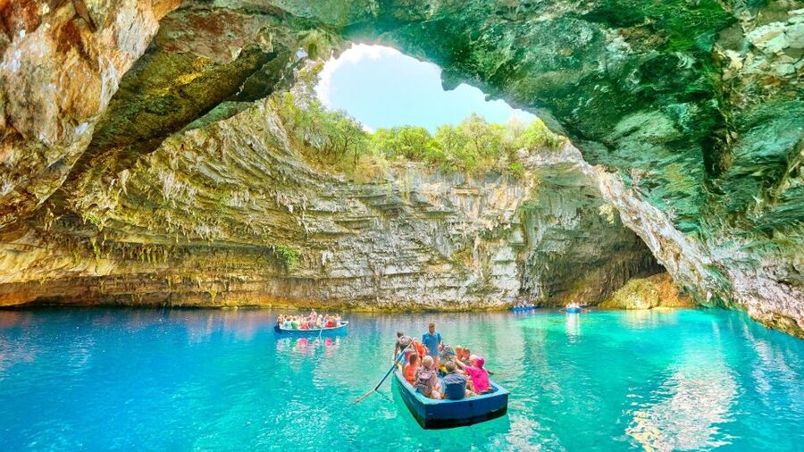 Kefalonia: Wine Tasting, Melissani, Drogarati & Fiscardo - Starting with St. Gerasimos Monastery