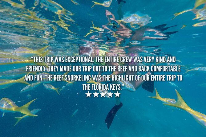 Key West Afternoon Snorkel Sail with Unlimited Cocktails! - Crowding, comfort, and the shape of the boat