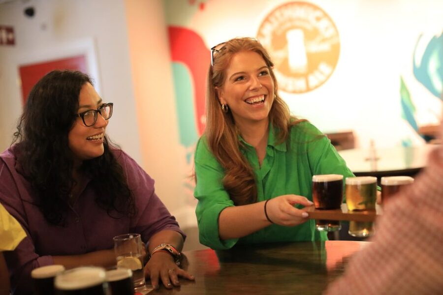 Kilkenny: Smithwick's Beer Experience - The family portraits and interactive touches