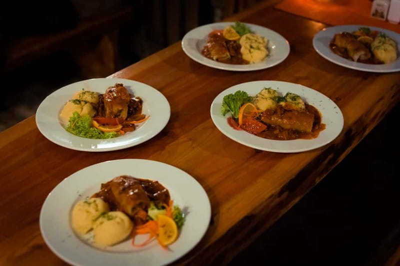 Krakow: 6-Course Full Polish Food Tour with Vodka Tasting - Four vodkas, from fruit flavours to the oldest style