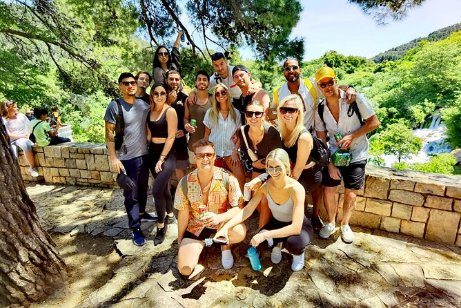 Krka National Park Tour with tour Guide & Wine tasting from Split & Trogir - Walking around Skradinski Buk
