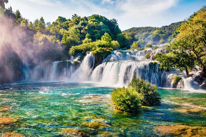 Krka National Park Tour with tour Guide & Wine tasting from Split & Trogir - The drive south from Split and Trogir