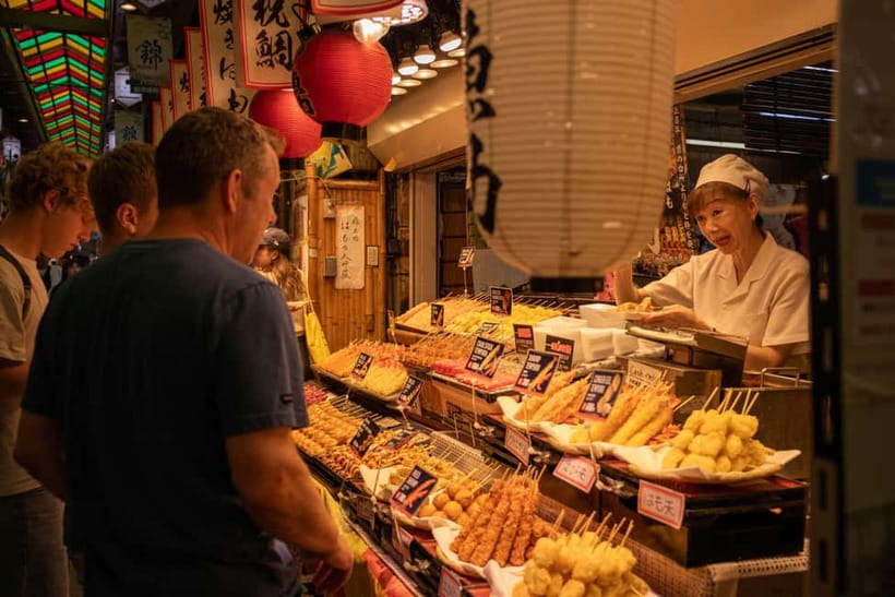 Kyoto: Local Food Tasting Tour at the Nishiki Market - The food tastings: five bites with a Kyoto focus