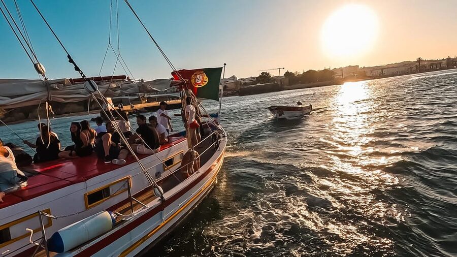 Lagos: Sunset Sail aboard a Traditional Boat with Prosecco - The crew and the feel on board
