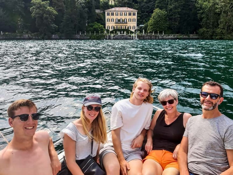Lake Como: 2h Shared Boat Tour with Wine Tasting - Laglio, George Clooney, and lakeside stories