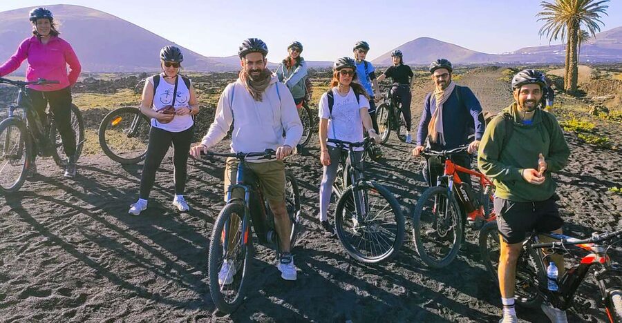 Lanzarote E-Bike Tour: Volcano Craters & Scenic Vineyards - What the Timanfaya section feels like on two wheels