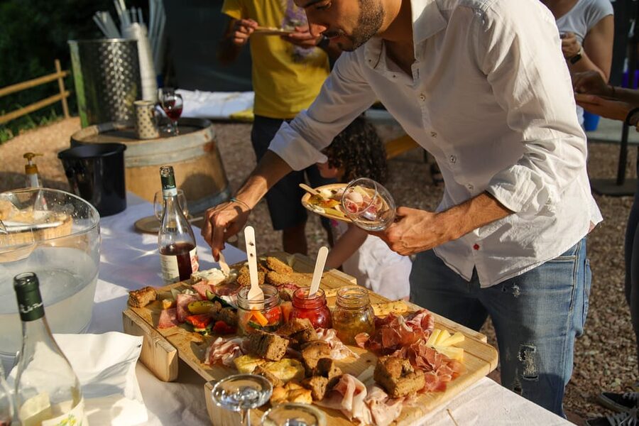 Lazise: Biodynamic Farm Tour and Natural Wine Tasting - The terrace view and the final part of the visit