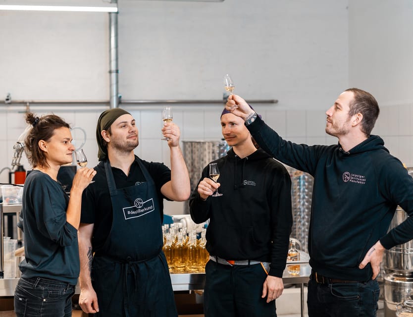 Leipzig Spirits Manufacture: Guided Tour and Tasting - The tasting is the main event