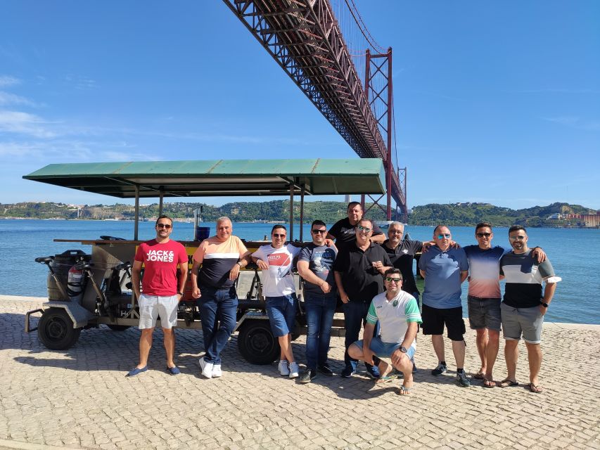 Lisbon: 1-Hour Beer Bike Tour with Draft Beer & Sangria Ride - Weather, comfort, and practical limits