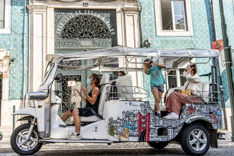 Lisbon: Food Tasting Tour by Tuk Tuk with 2 Stops - Key points to know before booking