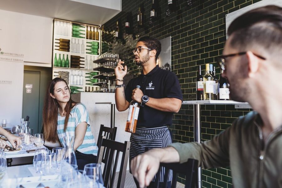 Lisbon: Portuguese Wine and Cheese Tasting with Lunch - A social tasting, with a small-room feel