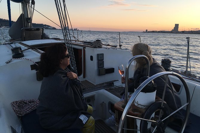 Lisbon Sunset Sailing Tour with White or Rosé Wine and Snacks - MAAT, the palace waterfront, and museums