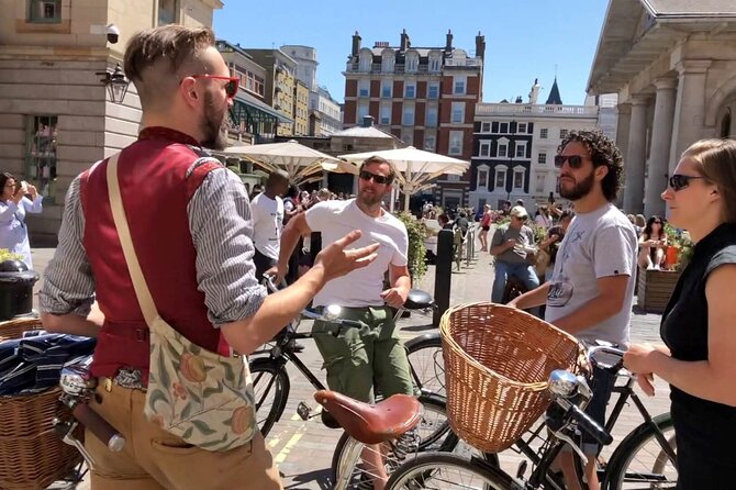 London Bike Tour: Landmarks, Secret Gems, Pub Stop & Street Art - Starting at Hercules Road and getting comfortable