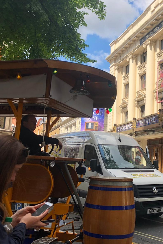 London: Piccadilly and Soho Beer Bike Tour - What a beer bike ride through Soho really feels like
