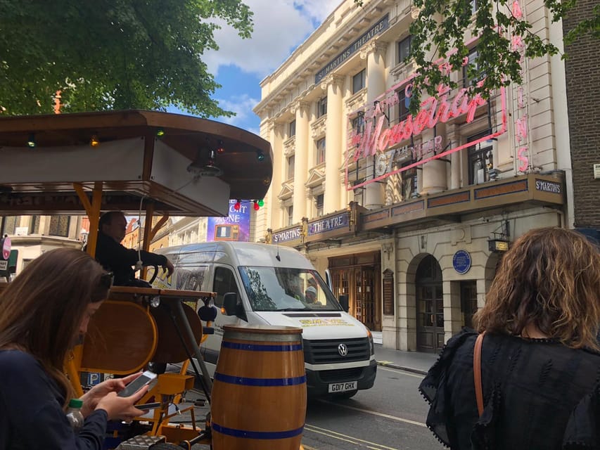London: Piccadilly and Soho Beer Bike Tour - The one-hour option versus two hours