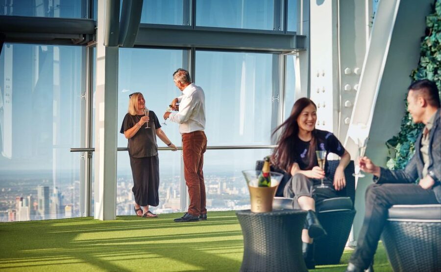 London: The Shard Entry Ticket with Champagne - Making room for the best views
