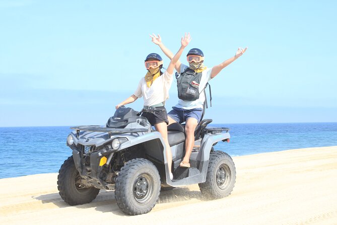 Los Cabos Beach & Desert Tour in Automatic ATV + Tequila Tasting - From Cabo’s hotels to the Baja trailhead