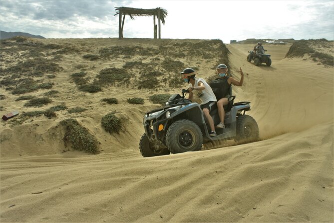 Los Cabos Beach & Desert Tour in Automatic ATV + Tequila Tasting - The mountain section and Pacific beach