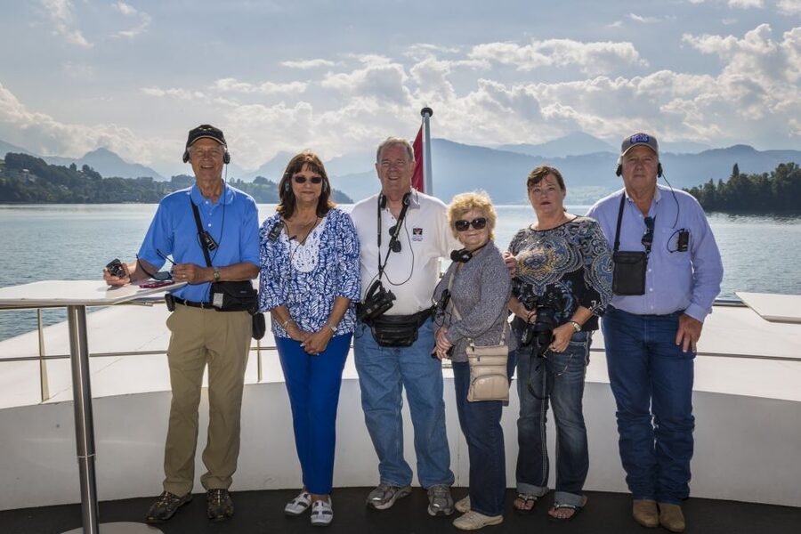 Lucerne: Walking and Boat Tour with Cheese & Wine Tasting - Chapel Bridge and the first look at Lucerne