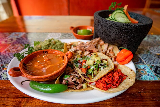 Lucha Libre, Tacos, Margaritas,Tequila and Night Market Tour - Five tequilas, a giant margarita, and beer