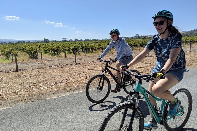 McLaren Vale Wine Tour by Bike - From Adelaide to the hills above McLaren Vale