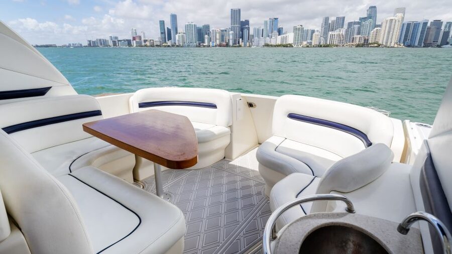 Miami: Private Yacht Cruise with Champagne - Setting off toward downtown Miami