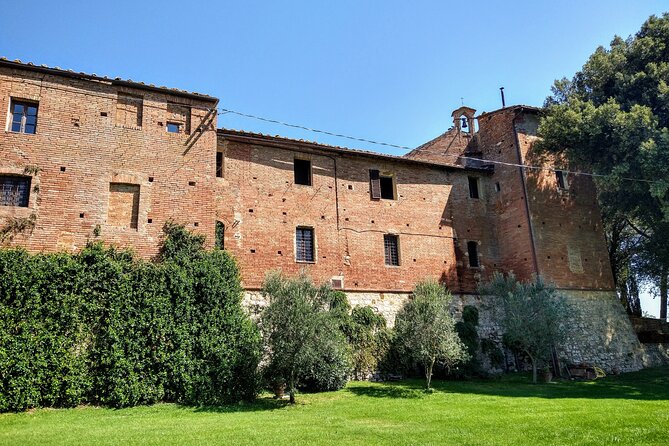 Montalcino: Brunello Wine Tasting & Lunch in a Tuscan Castle - Three Tuscan wines with local snacks