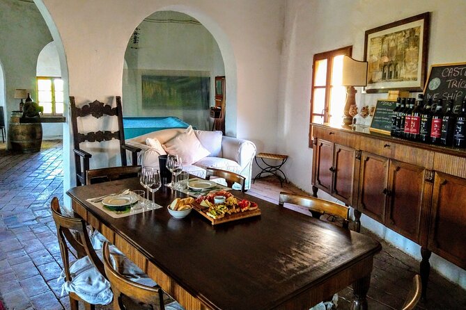 Montalcino: Brunello Wine Tasting & Lunch in a Tuscan Castle - Walking through a medieval family estate